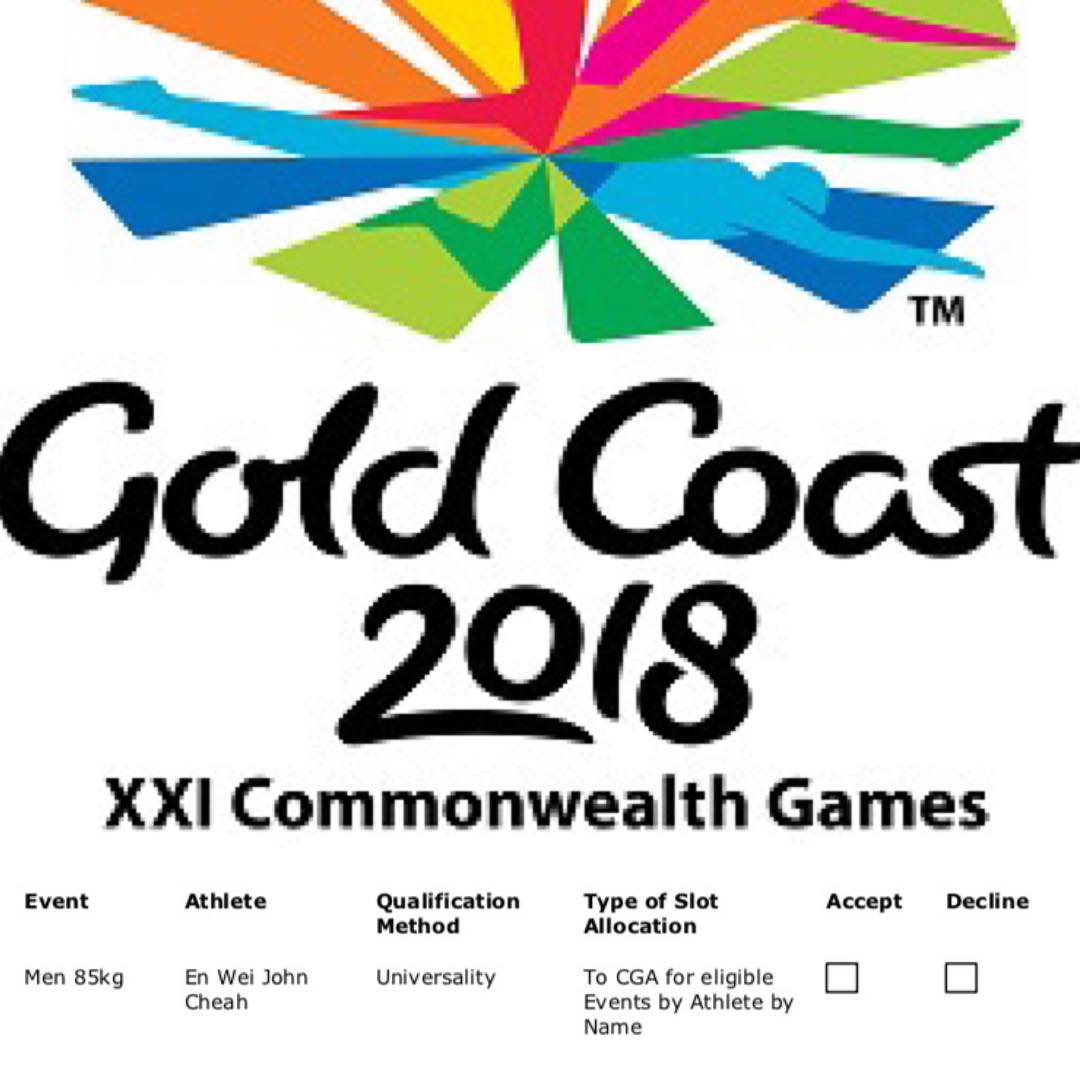 commonwealth games 2018 singapore weightlifting