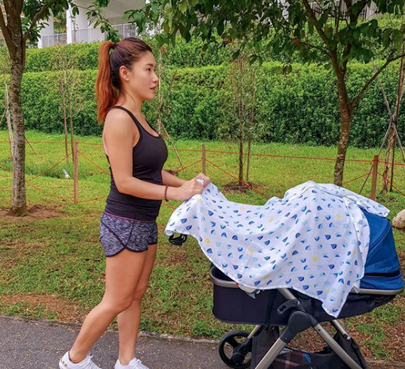 victoria lim thepinksoldier new mother fitness