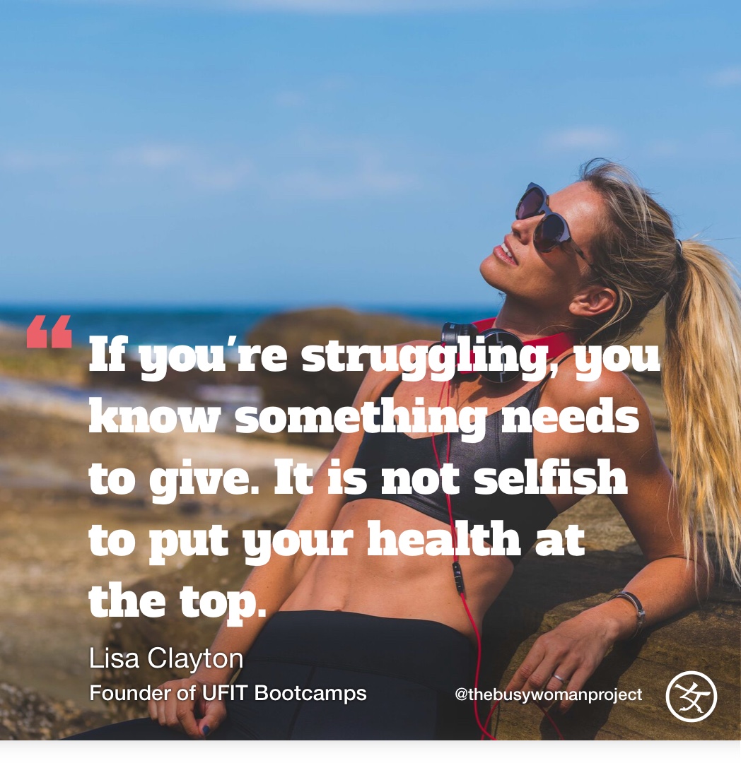 #BUSYWOMENINSPIRE: Lisa Clayton, Founder of UFIT Bootcamps
