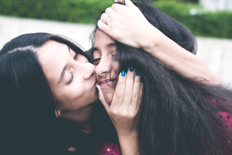 mom and daughter