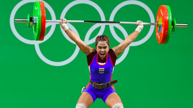Sopita Tanasan Weightlifting Rio Gold Medalist Bangkok Thailand